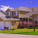house facade with newly painted exterior