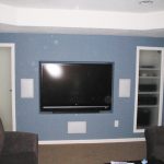 Television on the wall