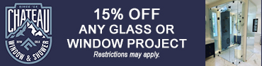 ad banner for Chateau Window & Shower