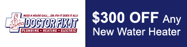 Ad Banner for Doctor Fix-It Plumbing, Heating, Electric