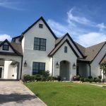 House exterior showing a fresh coat of paint