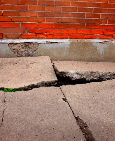 img - old-broken-cement-cracked-sidewalk-brick-wall