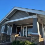 Front view of a house