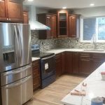 A kitchen featuring granite countertops