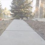 concrete walkway outdoors