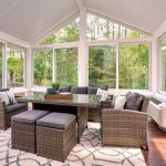 Three Season Sunroom With Sofa