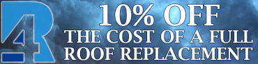 ad banner for R4 Roofing and Exteriors