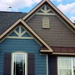 Newly installed siding and windows