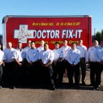 Doctor Fix-it Staff wearing uniform