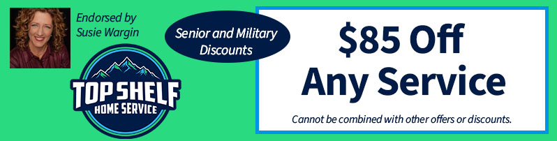 ad banner for Top Shelf Home Service