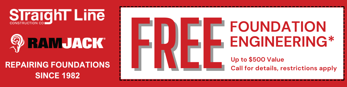 Ad Banner for Ram Jack of Colorado/Straight Line Construction - Foundation